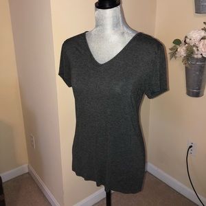 Grey short sleeve top